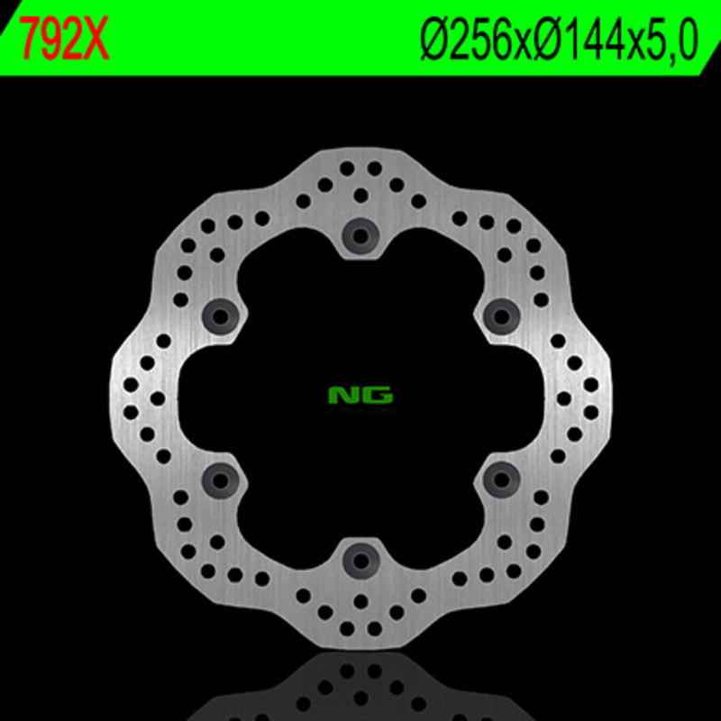 Disco de freno NG BRAKES ondulado fijo