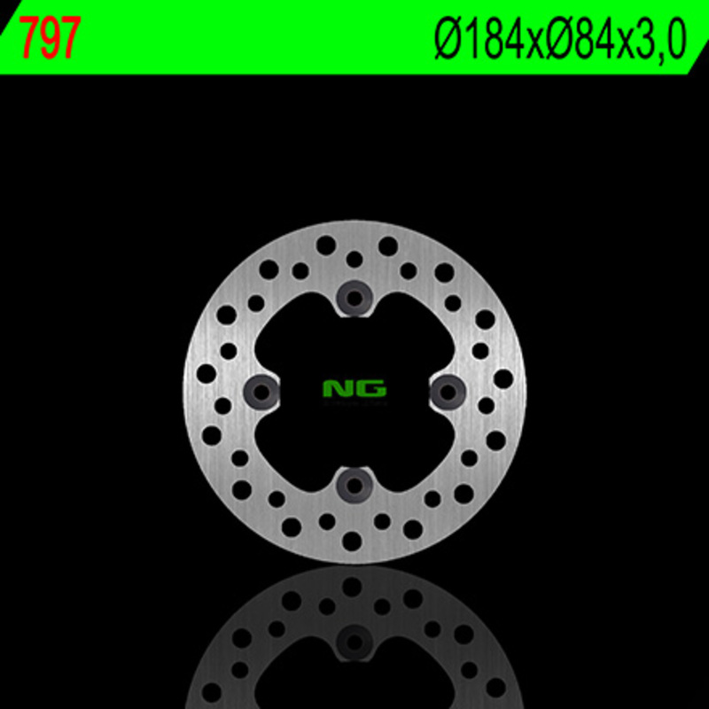 Disco de freno NG BRAKES redondo fijo
