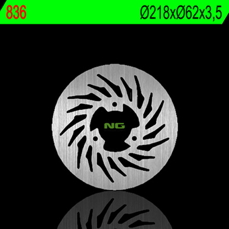 Disco de freno NG BRAKES redondo fijo