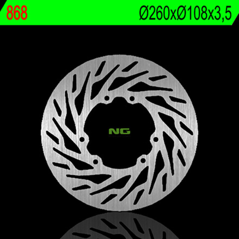 Disco de freno NG BRAKES redondo fijo