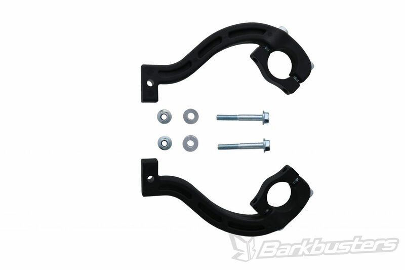 Kit de montaje paramanos de bicicleta Barkbusters (abrazaderas y tornillería)