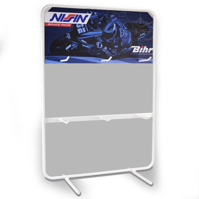 Expositor mostrador pastillas Nissin 700x500mm (6 ganchos)