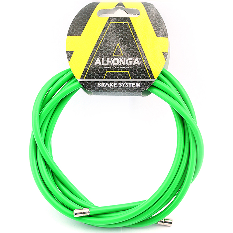 Funda cable acero laminado ALHONGA Ø5 Verde 2m