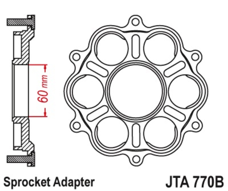 Portacoronas JT770B
