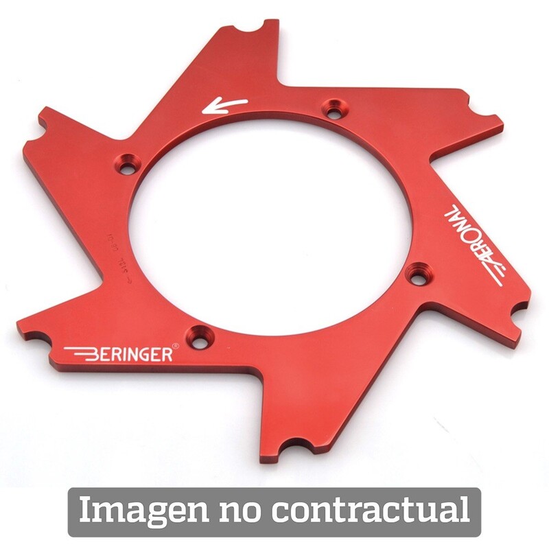 Parte central de disco Aeronal® Derecha con desplazamiento. Color ORO. (D2RDG)