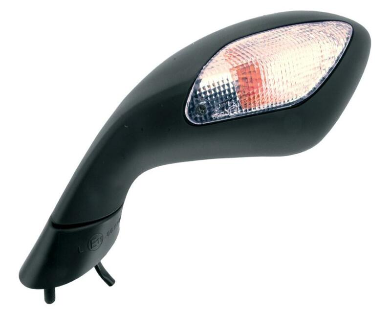 Retrovisor con intermitente izquierdo HIGHSIDER smart tipo OEM negro - Aprilia RSV1000/Factory/R