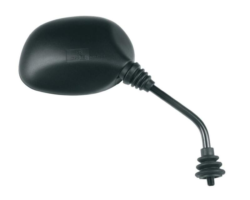 Retrovisor derecho HIGHSIDER smart tipo OEM negro - Gilera Stalker 50