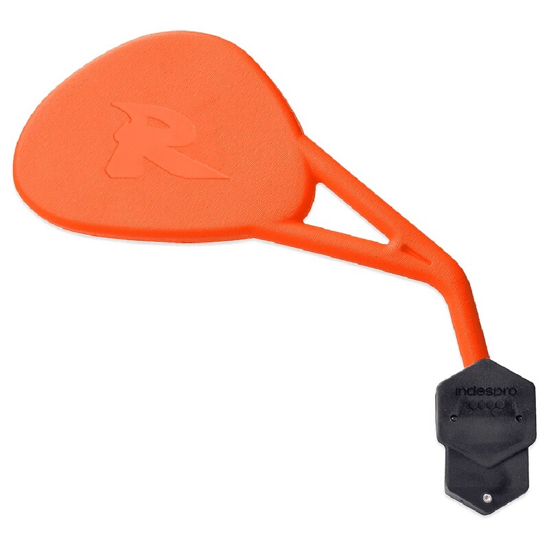 Retrovisor derecho universal HIGHSIDER smart Enduro R (homologado) con brida naranja KTM