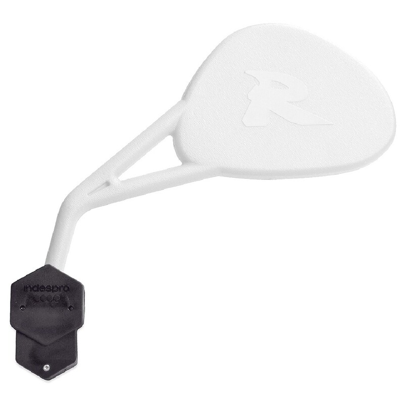 Retrovisor izquierdo universal HIGHSIDER smart Enduro R (homologado) con brida Blanco