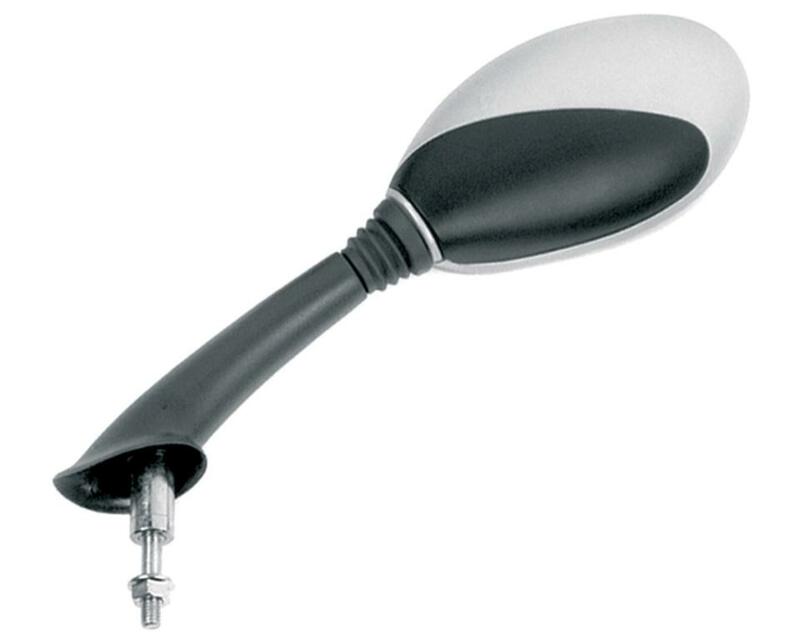 Retrovisor izquierdo HIGHSIDER smart tipo OEM negro / plata - Piaggio Vespa