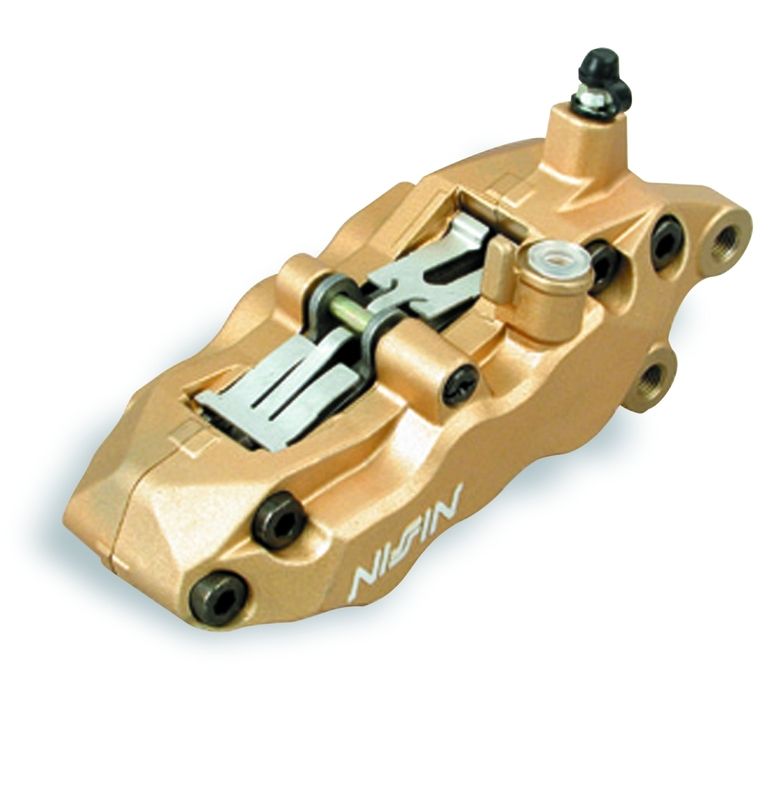 Pinza freno 6 pistones NISSIN Izquierda - Oro