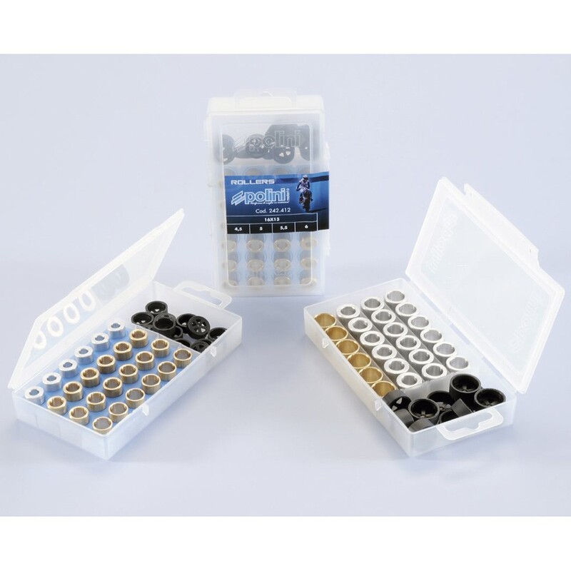 Rodillos de variador POLINI 15x12mm 5,5-6-6,5-7gr - 24 pcs
