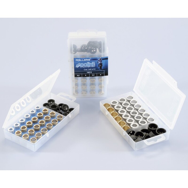 Rodillos de variador POLINI 16x13mm 3,5-4-4,5-5gr - 24 pcs