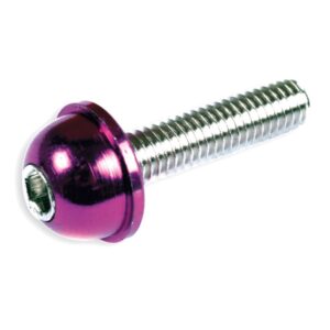 Kit 12 tornillos allen cabeza abombada M5x13 azul V PARTS