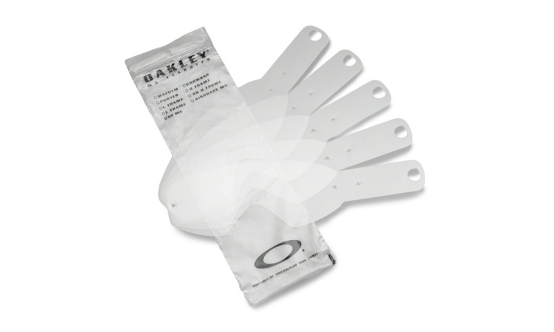 Láminas Tear-Off OAKLEY O-FRAME 2.0 Pro MX, Transparentes (Pack 25 uds)