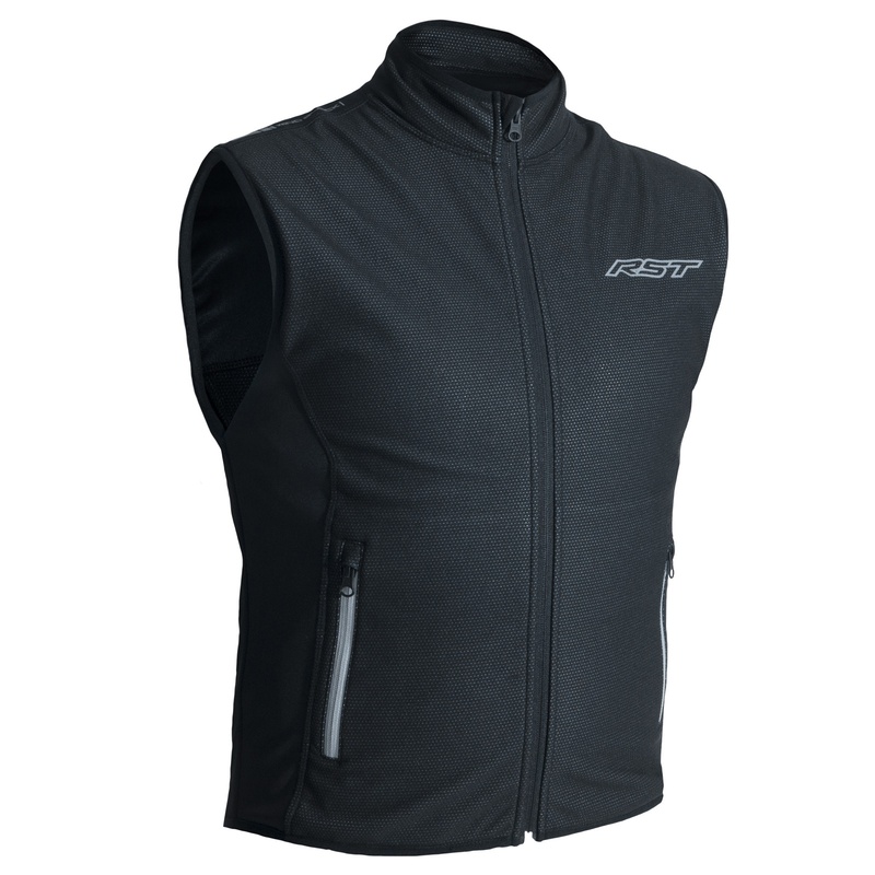 CHALECO RST TÉRMICO CORTAVIENTOS NEGRO TALLA EU L/54