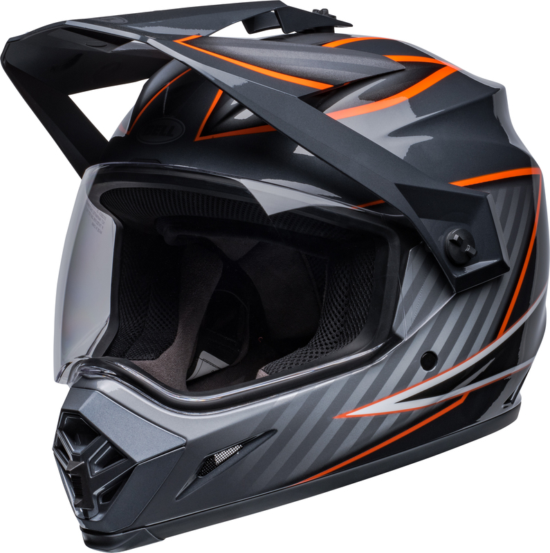 Casco BELL MX-9 Adventure Mips Dalton - Negro/Naranja