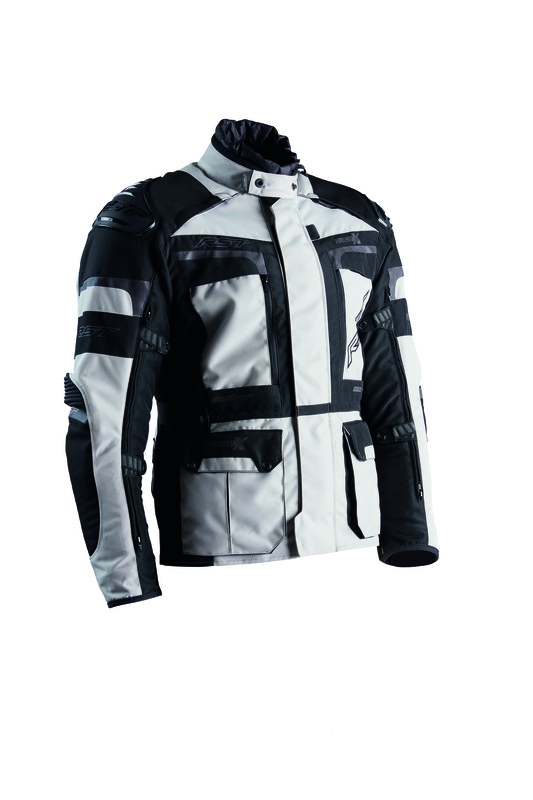 Chaqueta textil RST Pro Series Adventure-X CE hombre - Plata / Negro