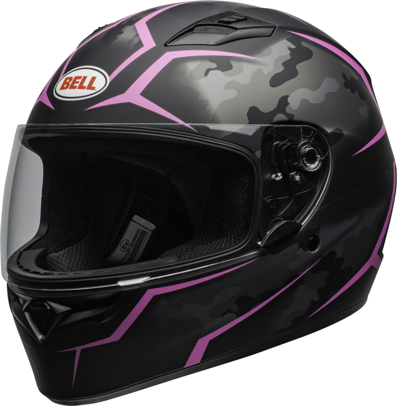 Casco BELL Qualifier Stealth Camo - Negro/Rosa