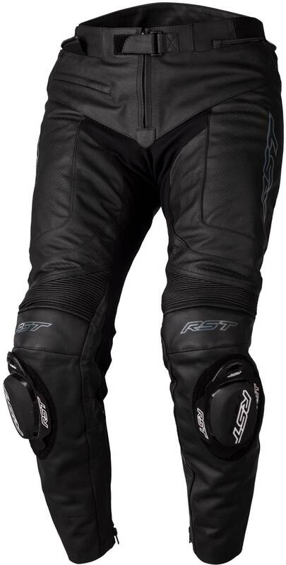Pantalón de Piel (Hombre) RST S-1 CE Negro, Talla EU40/S