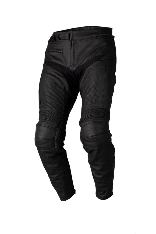 Pantalón de Piel (Hombre) RST TOUR 1 CE Negro, Talla EU42/M