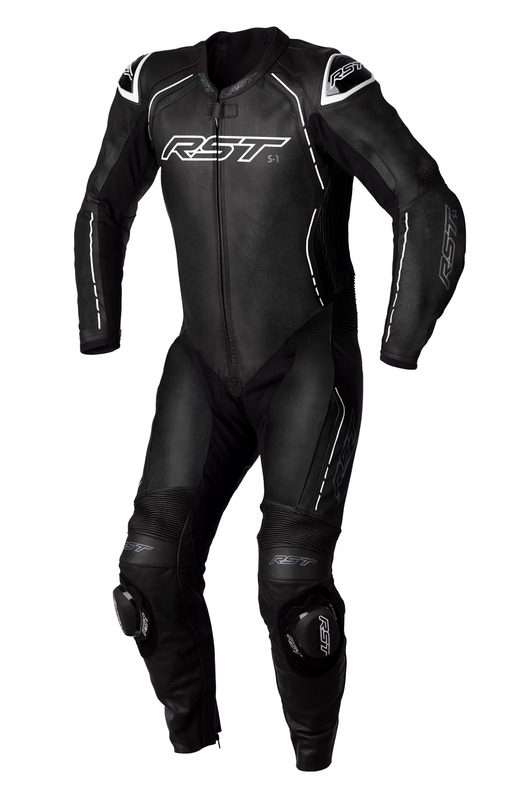 Mono de Piel (Hombre) RST S-1 CE Blanco, Talla EU56/XL