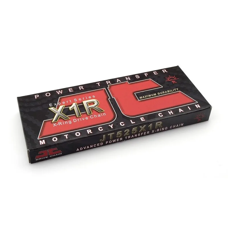 Cadena JT 525X1R con 106 eslabones negro