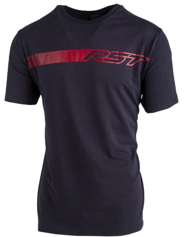 Camiseta Hombre RST FADE Azul Marino/Rojo, Talla XS