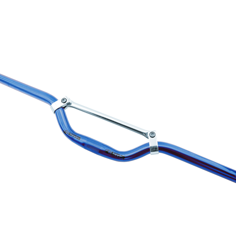 Manillar MTB con tirante. Azul. 630mm