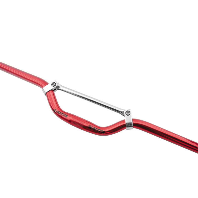 Manillar MTB con tirante. Rojo. 630mm