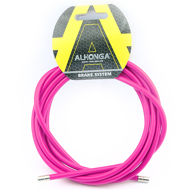 Funda cable acero laminado ALHONGA Ø5 Rosa 2m