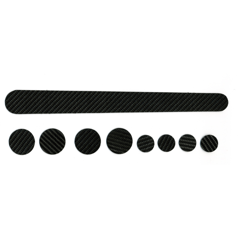 Kit protector para cuadro de bicicleta VELO carbon fiber