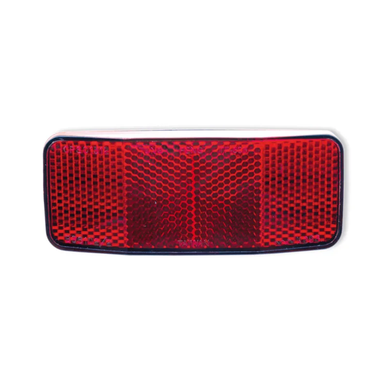 Reflector trasero bicicleta sujeción al portabultos 100x40mm
