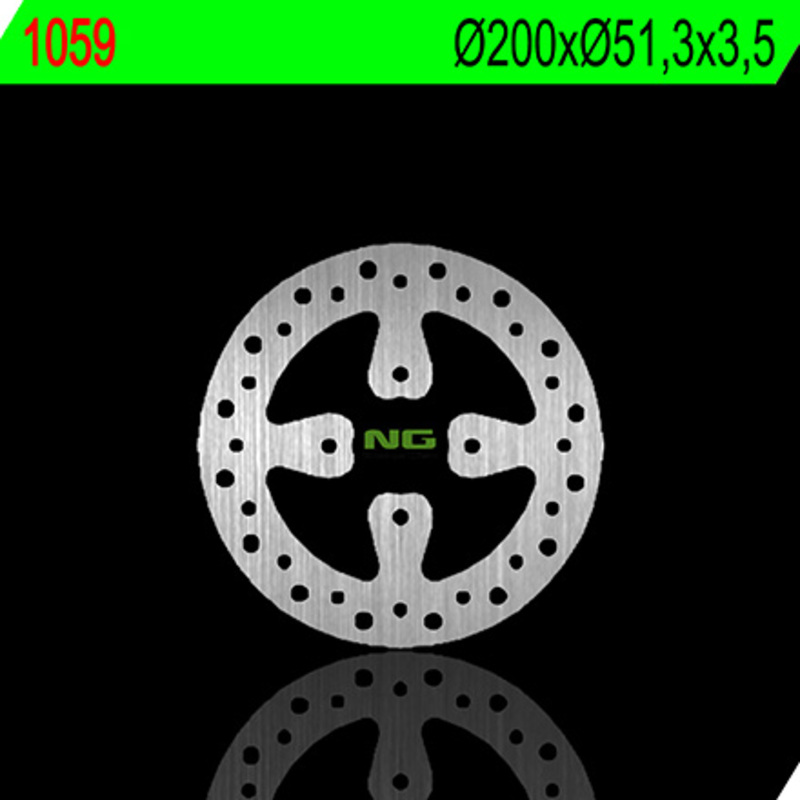 Disco de freno NG BRAKES ondulado fijo