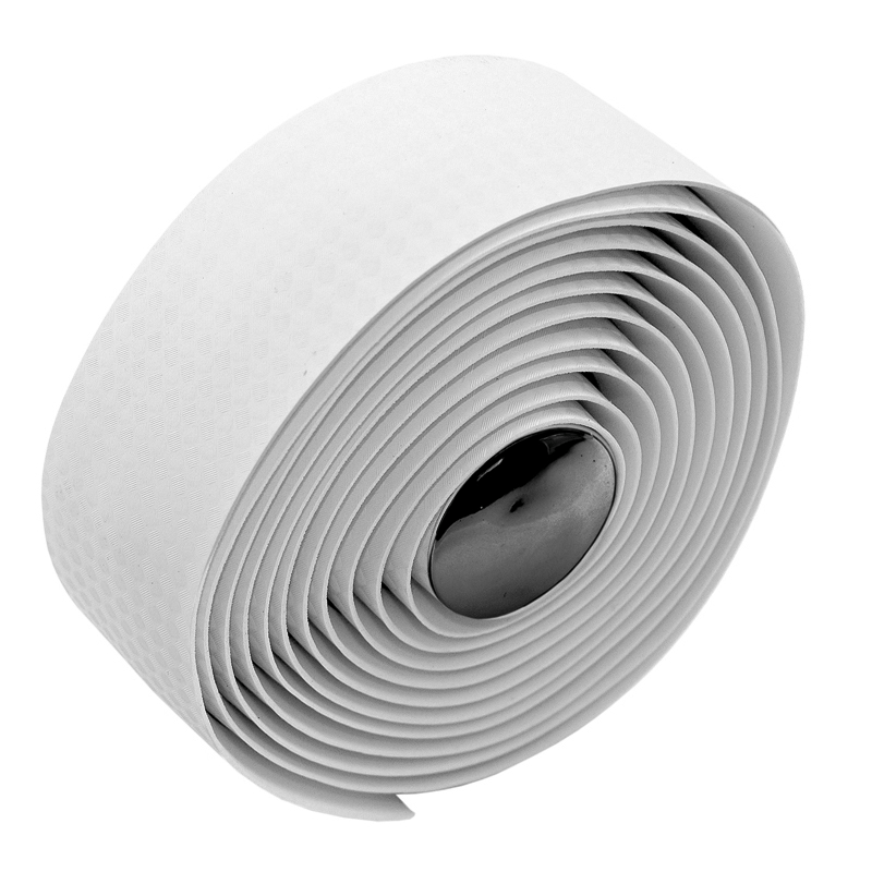 Cinta para manillar de carretera VELO. PU, color blanco carbon look