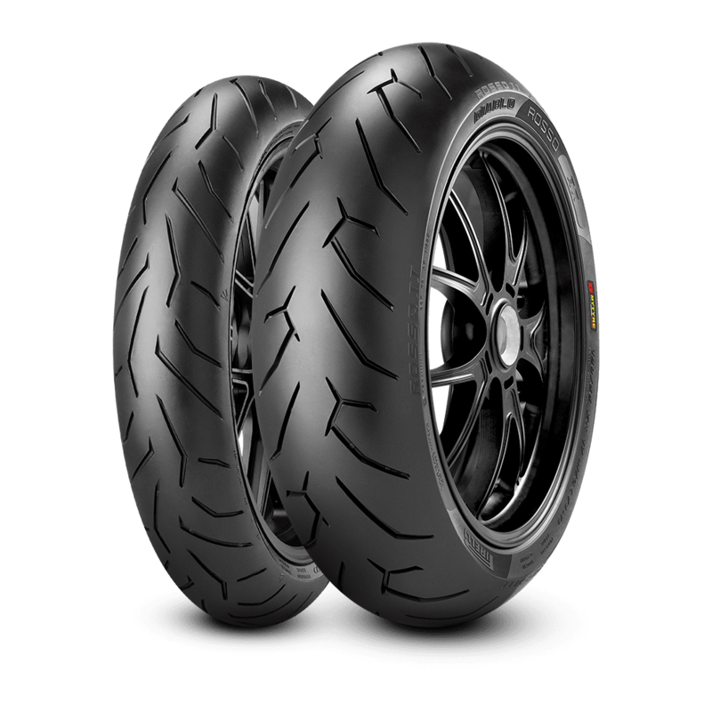 Neumático PIRELLI DIABLO ROSSO II 200/50 ZR 17 M/C (75W) TL
