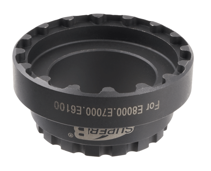 Extractor cazoletas de pedalier Super B para E-Bike Shimano Steps E8000, E7000, E6100