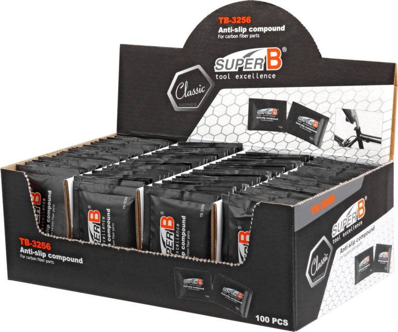 Compuesto antideslizante Super B 5ml (100 bolsas / caja expositora)