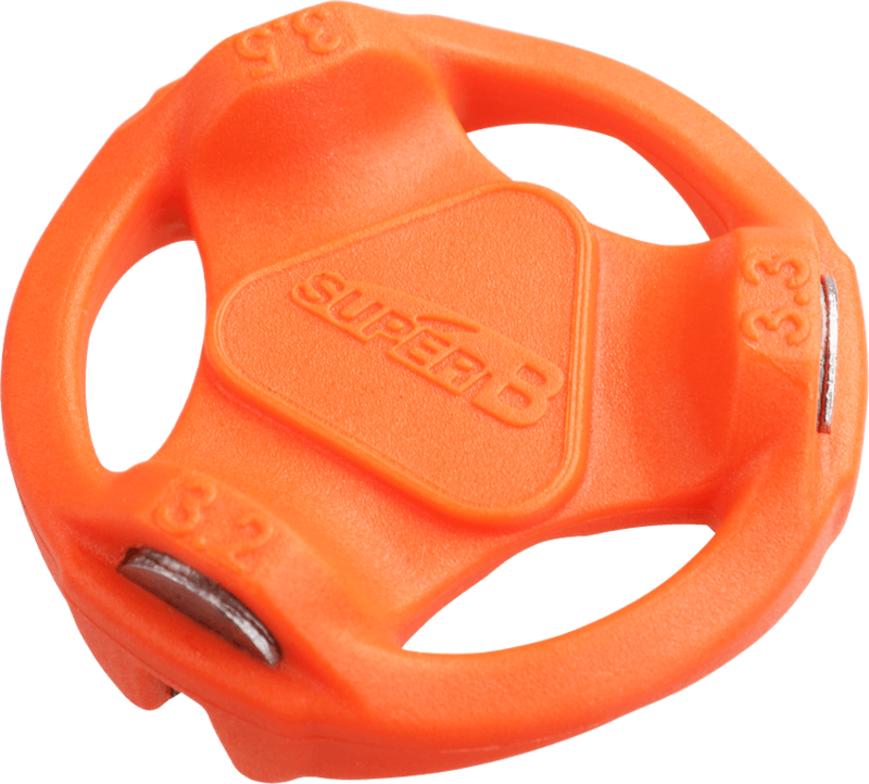 Llave de radios 3 en 1 Super B (3,2 / 3,3 / 3,5 mm)