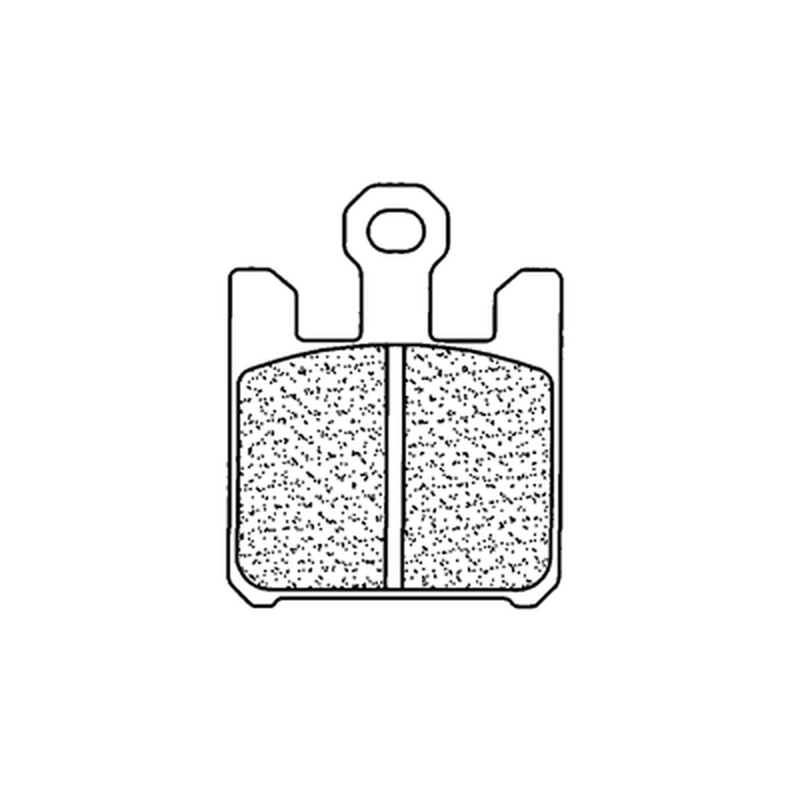 Juego de pastillas sinterizadas CL BRAKES (1110C60)