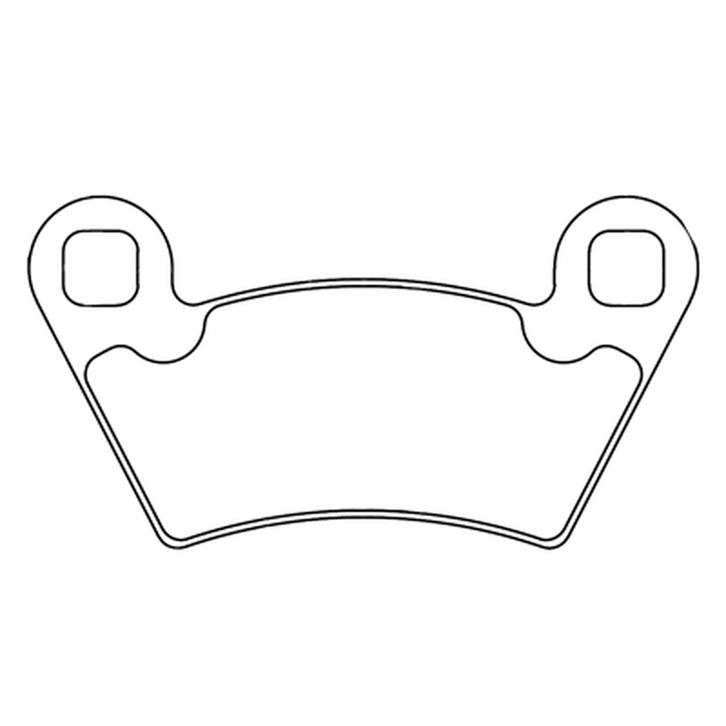 Juego de pastillas sinterizadas CL BRAKES (1230ATV1)