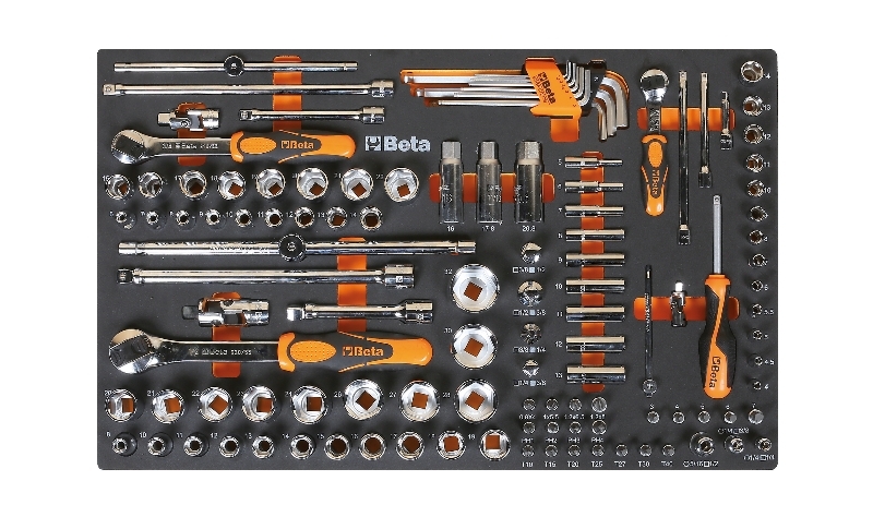 BETA M105 M Series Tool Module Sockets & Ratchets 116 Tools