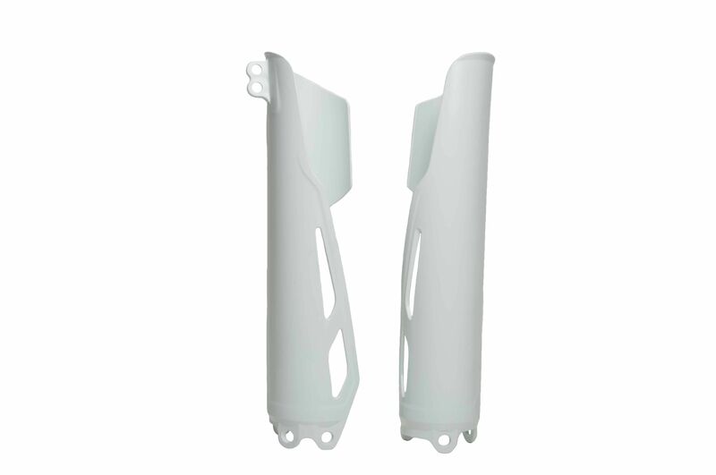 Protectores de horquilla RACETECH - blanco
