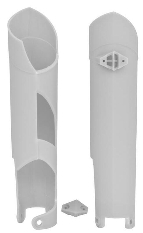Protectores de horquilla RACETECH - blanco
