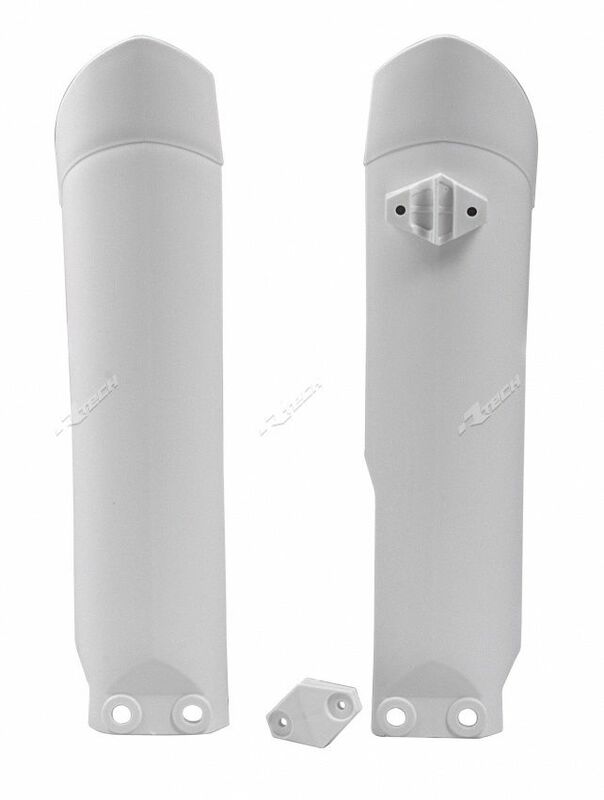 Protectores de horquilla RACETECH - blanco