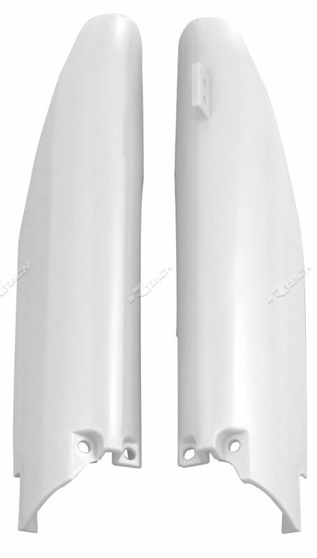 Protectores de horquilla RACETECH - blanco
