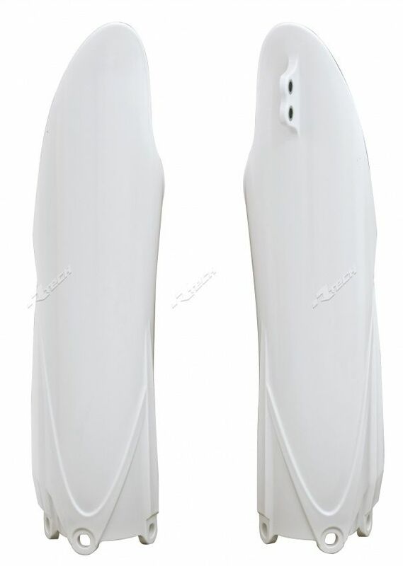 Protectores de horquilla RACETECH - blanco