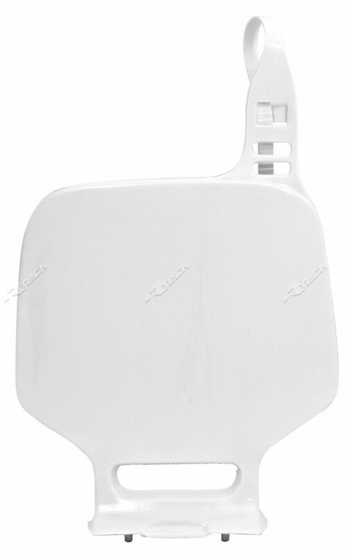 Portanúmeros delantero RACETECH Blanco Yamaha YZ80 / 85