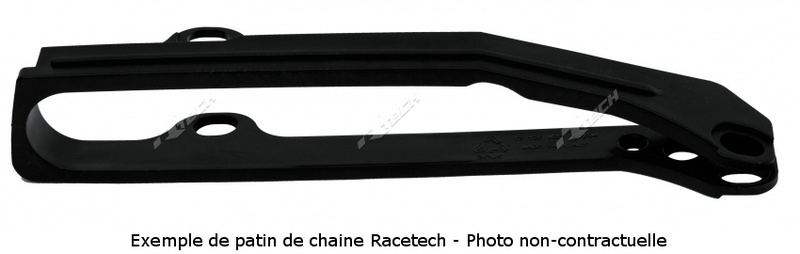 Patín de basculante RACETECH Negro Honda Husaberg TE125 / 250 / 300