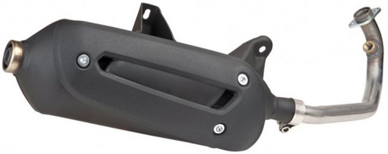 Escape completo TECNIGAS New Maxi 4 Aluminio negro